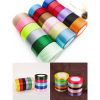 Ruy băng lụa 1cm, 2cm, 4cm nhiều màu - Cuộn 22m - Loại Đẹp