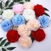 Hoa giả - Đầu bông hoa Mao Lương bằng lụa - Đầu bông hoa giả trang trí giỏ quà Tết, Trang trí tháp oản, tháp bia
