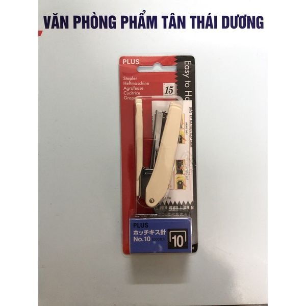 máy dập ghim plus số 10 kèm 2 hộp ghim