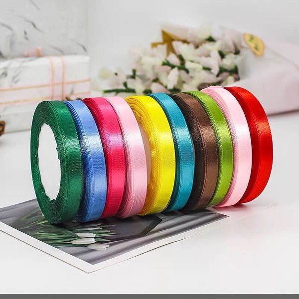 1cm x 22met  Ruy Băng Lụa Nhiều Màu