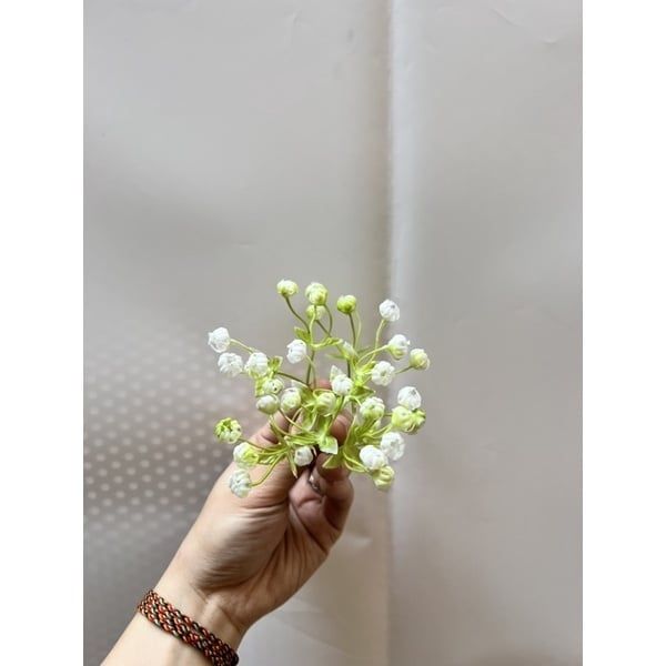 100g hoa baby - hoa nhí - cỏ điểm trang trí hộp quà , bó hoa tươi - hoa sáp