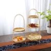 Mẹt tre tầng đan thủ công đựng đồ ăn, trang trí phụ kiện decor chụp ảnh