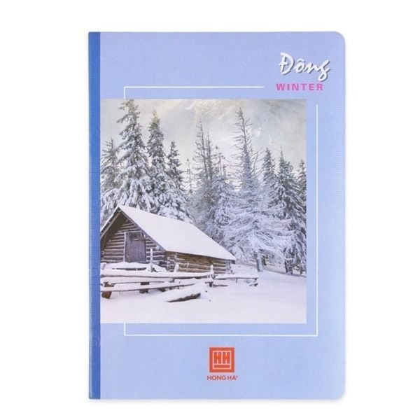 Vở kẻ ngang Hồng Hà 120 trang Pupil Bốn mùa (5 quyển)