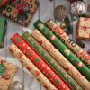 Set 5 tờ giấy gói quà Noel - Giấy gói quà giáng sinh hoạ tiết đẹp mắt và độc đáo - Khổ 50x72cm