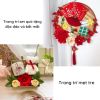Hoa giả - Đầu bông hoa Cúc Pháp bằng vải lụa - Đầu bông hoa giả trang trí tháp oản, trang trí giỏ quà Tết
