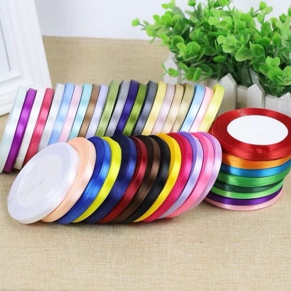 Ruy băng lụa bản 5mm nhiều màu - Cuộn 22 met