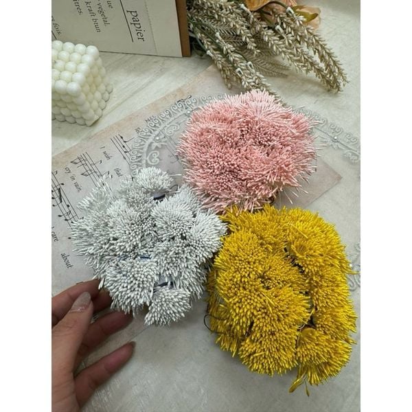 Bó 320 Nhuỵ Hoa Giả Làm Hoa Handmade, Trang Trí Tiệc Cưới, Trang Trí Nhà Cửa