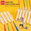Bút lông màu Marker - 2 đầu hộp nhựa Deli cao cấp - Tô màu vẽ tranh chuyên nghiệp