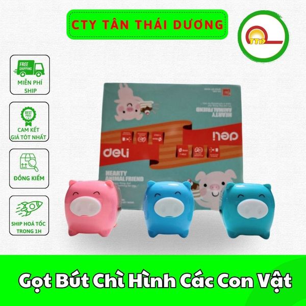 Gọt Bút Chì Hình Các Con Vật Ngộ Nghĩnh