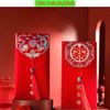 Set 2 chiếc Lì Xì đỏ mừng đám cưới, mừng năm mới - Lì Xì đỏ kèm tua rua giấy nhũ cao cấp và sang trọng