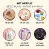Bút màu Acrylic Marker - Màu Acrylic thế hệ mới chống thấm, vẽ trên mọi chất liệu, màu sắc tươi sáng