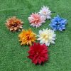 Hoa giả - Đầu bông hoa Cúc Pha Lê bằng lụa - Đầu bông hoa giả trang trí nhà cửa, trang trí tháp oản - Decor giỏ quà Tết