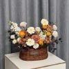 Giỏ mây - Làn mây cắm hoa - Lẵng mây cắm hoa - Decor trang trí