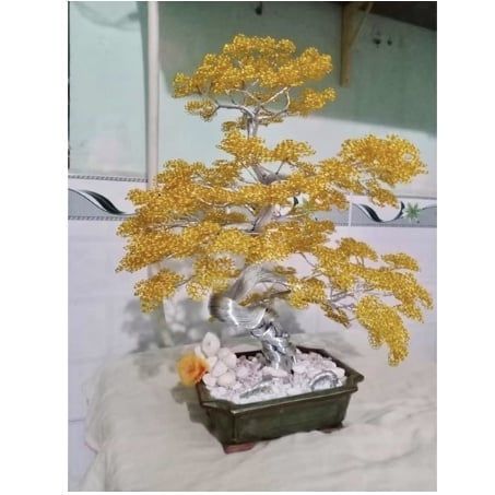 1kg = 370 SỢI Kẽm Xi Làm Hoa Kim Tiền -Cành Vàng Lá Ngọc- Cây Tiền - Hoa Len Sợi - Handmade