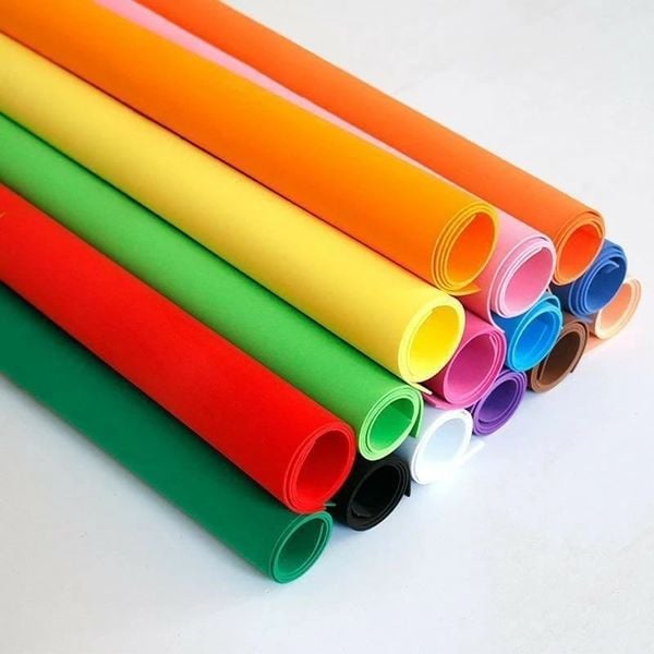 Xốp Bitis - Xốp EVA , Mút xốp màu khổ lớn làm đồ thủ công, làm đồ handmade độc đáo dễ thương - Dày 5mm