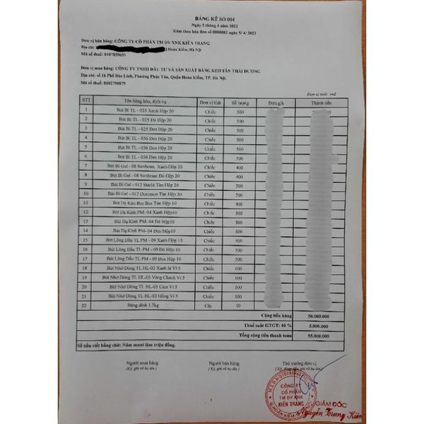BÚT BI TL-025 0.8mm, các màu
