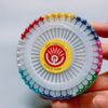 Vỉ 40 Kim Ghim Đầu Hạt Tròn - Dùng Cố Định Vải - Làm Đồ Hanmade