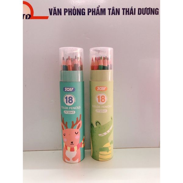 Hộp Bút Chì Màu - 12 , 18 , 24 , 36 màu ( Có Kèm Sẵn Gọt Chì )