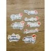 Banner Happy Birthday - Chúc mừng sinh nhật, tag cài thiệp, lãng hoa giỏ quà (Ngẫu Nhiên)