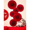 Set 6 quạt giấy - Decor trang trí nhà cửa - Trang trí Tết