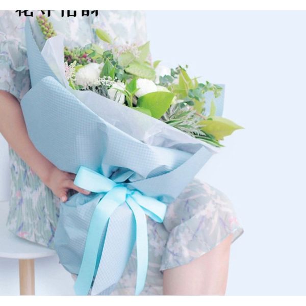 Giấy gói hoa vân dập nổi - mẫu mới nhất - tập 10 tờ