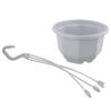 (Loại Dày) Chậu trồng hoa - Giỏ treo hình bát giác, Chậu hoa nhựa - Decor Trang trí nhà cửa