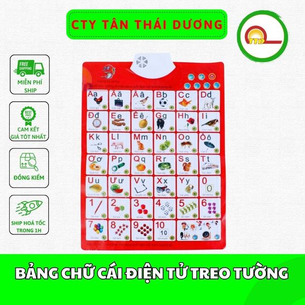 BẢNG CHỮ CÁI ĐIỆN TỬ TREO TƯỜNG - TIỆN LỢI - DỄ SỬ DỤNG