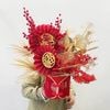 Set 6 quạt giấy - Decor trang trí nhà cửa - Trang trí Tết