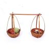 Bộ Quang Gánh mini - Quang thúng mini - Tặng kèm nón lá mini - Decor trang trí nhà cửa
