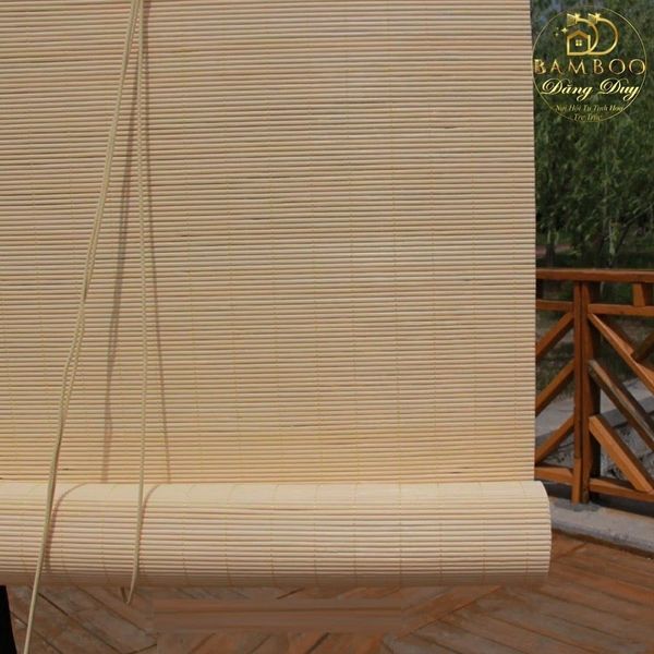 Mành tre decor trang trí Tết, phông mành chụp ảnh cực đẹp - Khổ 1,6m x 2m
