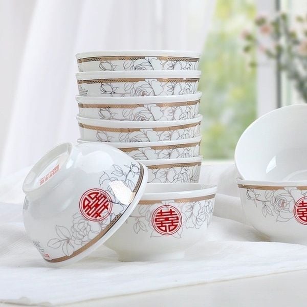 Decal Chữ Hỷ - Tem Chữ Hỷ dán trầu cau, trang trí tráp ăn hỏi, đám cưới