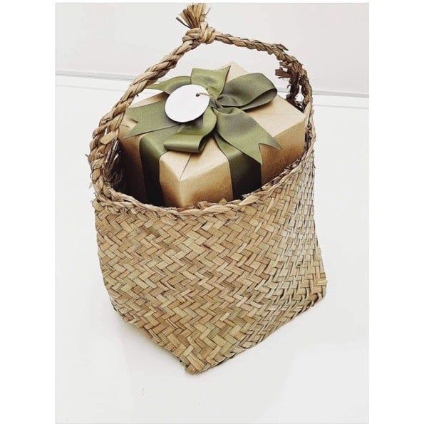 Túi cói - Giỏ cói đựng đồ, túi cói đựng hoa quả, decor trang trí phong cách vintage
