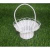 Giỏ mây - Giỏ mai tròn đựng hoa, có quai cầm - Decor Trang trí nhà cửa, Decor sự kiện