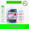 Ghim cài giấy Deli , Ghim mũ nhựa Deli nhiều màu