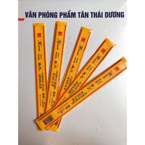 Thước Kẻ Nhựa Học Sinh , Thước Kẻ Mica Trong suốt 20cm ,30cm ( Lẻ 1 Chiếc )
