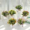 Hoa giả - Chậu hoa tú cầu để bàn, decor trang nhà nhà cửa cực đẹp