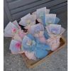 Giấy gói hoa - Set 10 tờ giấy mini lót bó hoa 1-3 bông chữ Happy Day - Khổ 13x25cm