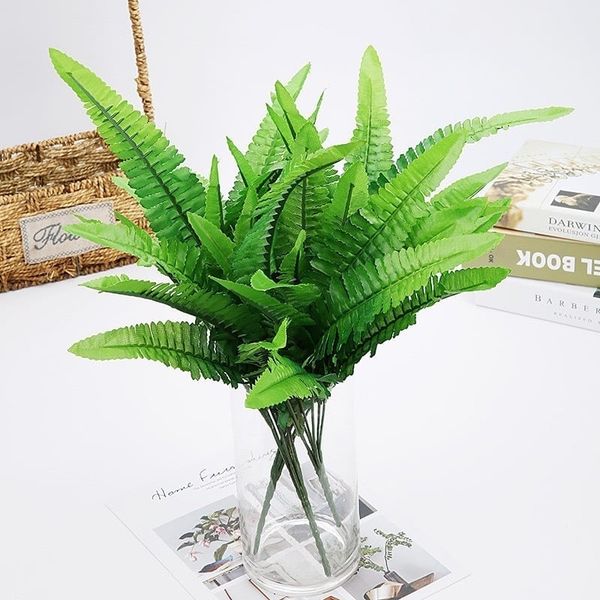 1 Cụm lá cây dương xỉ giả decor trang trí nhà cửa, quán cà phê - Cây hoa giả trang trí