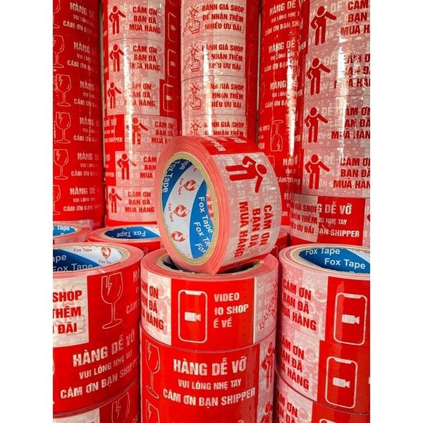 (1 Cuộn 80 MET) băng dính  XIN CÁM ƠN ĐÃ MUA HÀNG  , băng keo HÀNG DỄ VỠ.