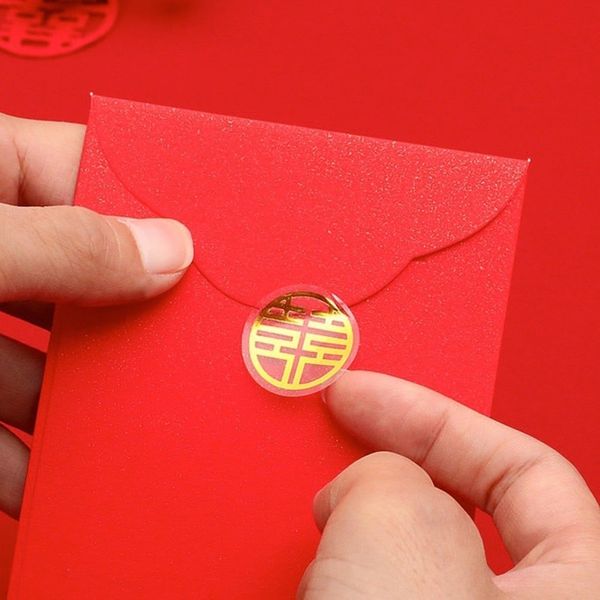 Decal Chữ Hỷ - Tem Chữ Hỷ dán trầu cau, trang trí tráp ăn hỏi, đám cưới