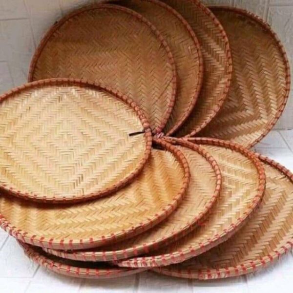 Mẹt tre thủ công cỡ lớn - Siêu cứng cáp - Decor Trang Trí cực đẹp