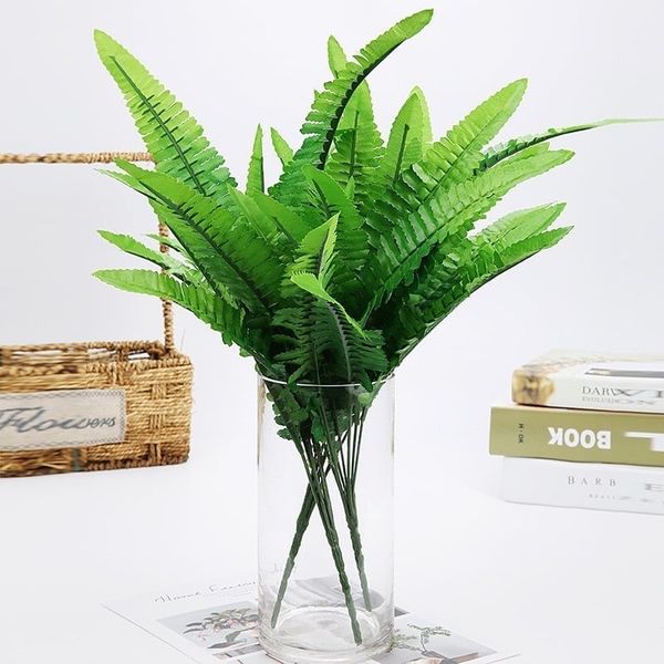 1 Cụm lá cây dương xỉ giả decor trang trí nhà cửa, quán cà phê - Cây hoa giả trang trí