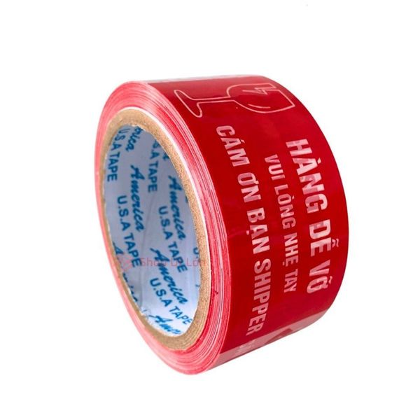 BĂNG DÍNH DỄ VỠ - 1 CÂY 6 CUỘN - SIÊU DÍNH- Chữ Song Ngữ
