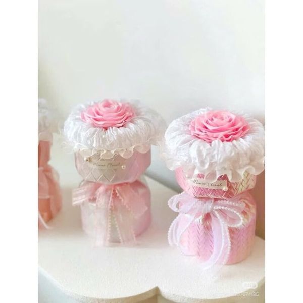 (Lẻ 1 Chiếc) Cốt bìa giấy mini gói hoa 1 bông - Cốt bìa định hình bó hoa - Giấy gói hoa mẫu mới