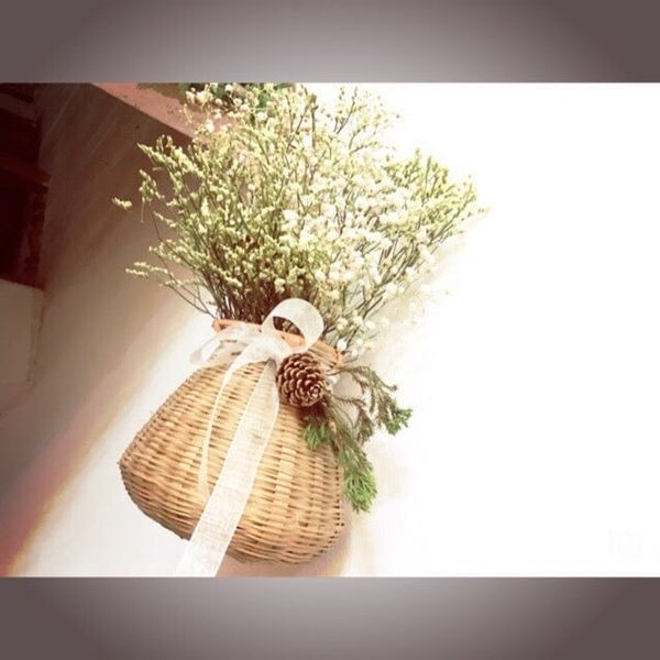 Giỏ tre - Giỏ cua, giỏ cá decor trang trí, làm giỏ cắm hoa cực đẹp