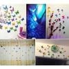 Set 12 con bươm bướm 3D dán tường, decor chụp ảnh, trang trí nhà cửa, trang trí bó hoa siêu đẹp