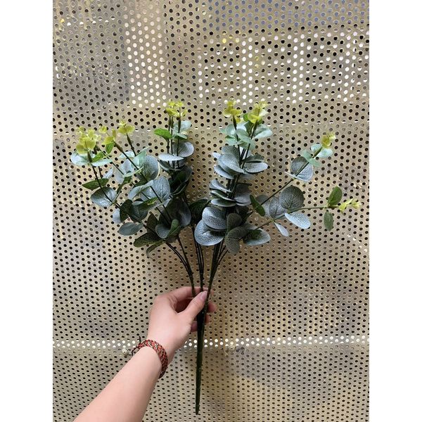 Cụm lá táo , tạo điểm nhấn 16 nhánh - hàng đẹp giống thật