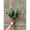 Cụm lá táo , tạo điểm nhấn 16 nhánh - hàng đẹp giống thật