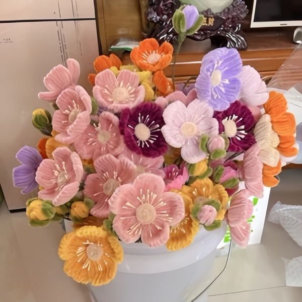 Bó 320 Nhuỵ Hoa Giả Làm Hoa Handmade, Trang Trí Tiệc Cưới, Trang Trí Nhà Cửa