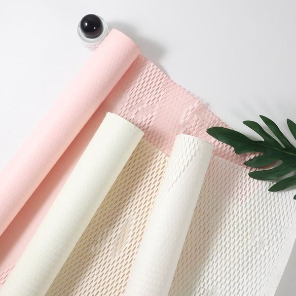 Giấy gói hoa - Cuộn giấy tổ ong cao cấp gói hoa tươi, hoa sáp - Khổ 50cm x 9m